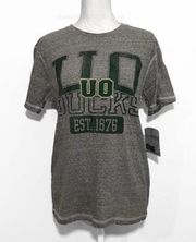 NWT Heather Gray University Oregon Ducks T Shirt