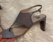 Louise te Cie Sandals BNWOT please see all pictures size 9.5 color gray /silver