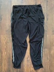 TART Intimates black drawstring pants, size XL