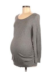 NWT. MOTHERHOOD MATERNITY Gray Sweater