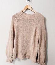 Mud Pie Cream & Sparkle Sweater NWT - Size Small