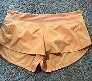 Lululemon Orange Shorts