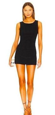 REVOLVE- Norma Kamali Sleeveless Pickleball Mini Dress in Black size Large NWOT