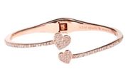 Kate Spade Yours Truly open cuff heart bracelet