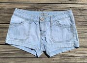 Vintage Y2K Arizona Light Wash Denim Shorts