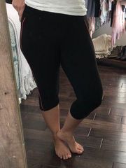 Tangerine small crop gym/yoga leggings