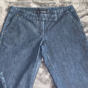 Like new condition, express design studio size 12 R stretch, boot cut dark jeans
