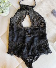 Victoria's Secret Victoria Secret Black Lace Bodysuit