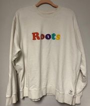 Women’s Roots Crewneck Size XL