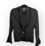Vertigo NWT Black Blazer Jacket Size 6