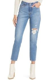 Levi’s New Levi Wedgie High Waist Ankle Slim Jeans