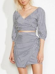 NWT revolve Ali & jay striped cocktails please set large