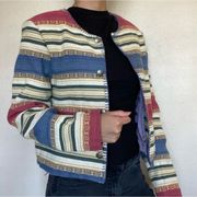 Roughrider by Circle colorful cardigan size Large