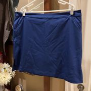 Callaway Royal Blue Golf Skirt Skort Shorts womens size 18