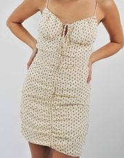 NWT Womens  Mini Ruched Dress size Medium!
