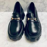 Princess Polly Black Penny Lane Loafer