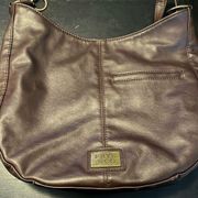 and Co. good used brown leather purse.