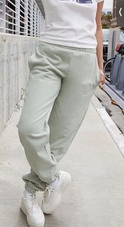 light green rosa sweatpants