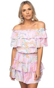 Buddy Love Pink Marble Dress