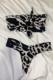 Bikini Cow Print