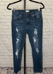 Altar'd State Distressed Ripped Skinny Jeans