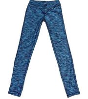 Active Womens Leggings Blue Skinny Athletic Yoga Running Casual XS