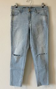   Mossimo Midrise Denim Legging crop size 8/29