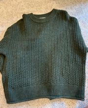 Dark Green Sweater 