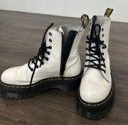 Dr. Martens White Doc Marten Jaden boot