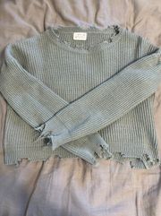 Cropped sweater 