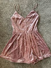 PacSun Velvet Romper