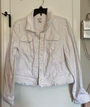 White Denim Jacket