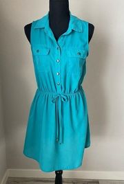 Bebop Be You Be Fee Turquoise Dress Size Medium