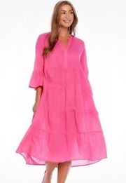 NWT Mudpie Portland Midi Dress in Pink​