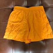 Paris Atelier & Other Stories Orange Patterned Shorts