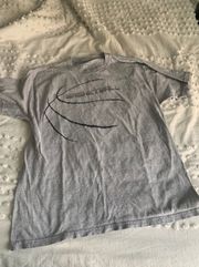 Grey Basketball T-shirt 
