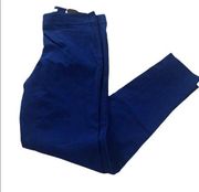 THE LIMITED IDEAL STRETCH ANKLE ROYAL BLUE SKINNY PANTS 0