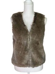 Aritzia Talula Park Slope Vest Faux Fur Vest Women’s Size Small