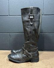 Relativity Morena Brown Knee High Boots Wmns Sz 8 M