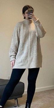 Oversized Neutral Sweater 