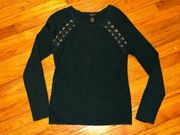 (International Concepts) Hunter Green Winter Sweater