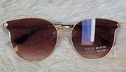 NWT Frye and Co. Women's Gold Toned Sunglasses