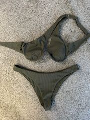 Amazon Green Bikini Set