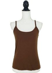 Max Mara Brown Tank Top Size S/M