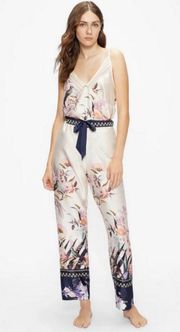 💕T by TED BAKER💕 Deceri Printed Cami Top ~ Light Pink Bird Floral Print NWT