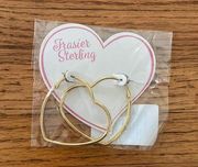 Frasier Sterling Heart Earrings