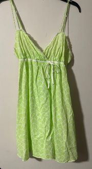 Lime Green Chemise/Sleepwear