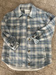 Oversized Flannel Jacket