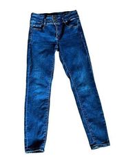 Ann Taylor Womens The High Rise Skinny Medium Wash Classic Modern 4 Retro