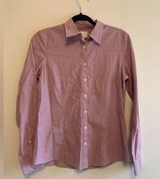 Women’s Tailored Fit Striped Button Down Shirt - Size 6